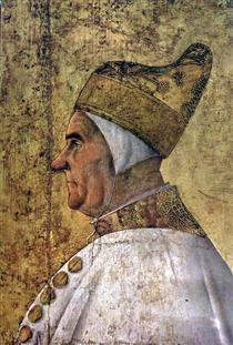 Portrait of Doge Giovanni Mocenigo - Джентіле Белліні