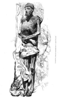 El Escorial, Mummy Of Emperor Charles V, Copied From Life - Martín Rico