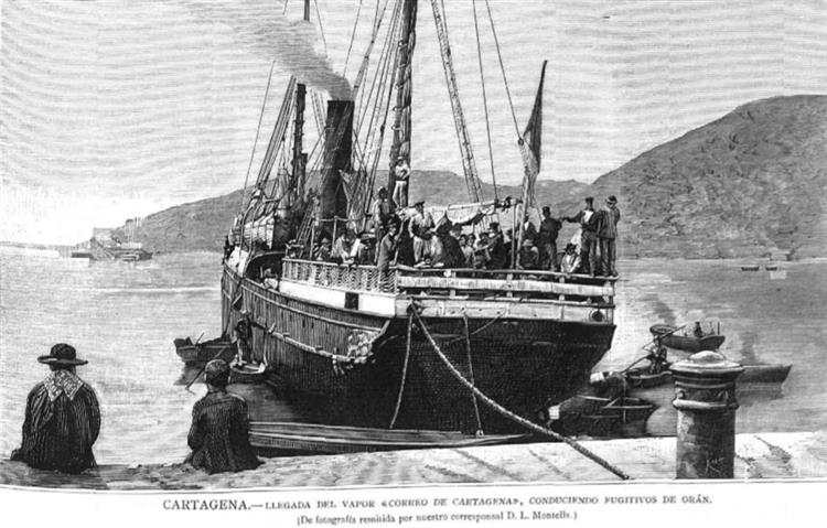 Cartagena, 1881 - Martín Rico