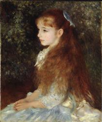 Mademoiselle Irène Cahen d'Anvers (Little Irene) - Pierre-Auguste Renoir
