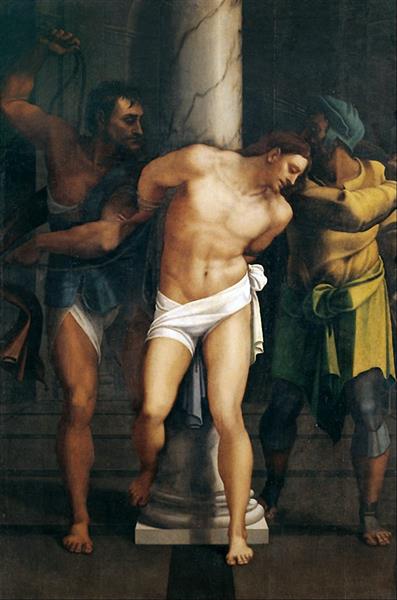 Flagellation of Christ, 1525 - Sebastiano del Piombo