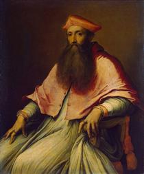 Portrait of Cardinal Reginald Pole - Sebastiano del Piombo