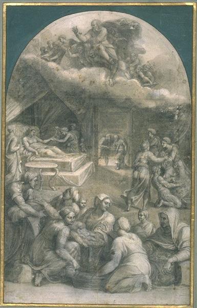 The Birth of the Virgin, c.1530 - Sebastiano del Piombo