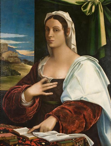 Vittoria Colonna, c.1525 - Sebastiano del Piombo
