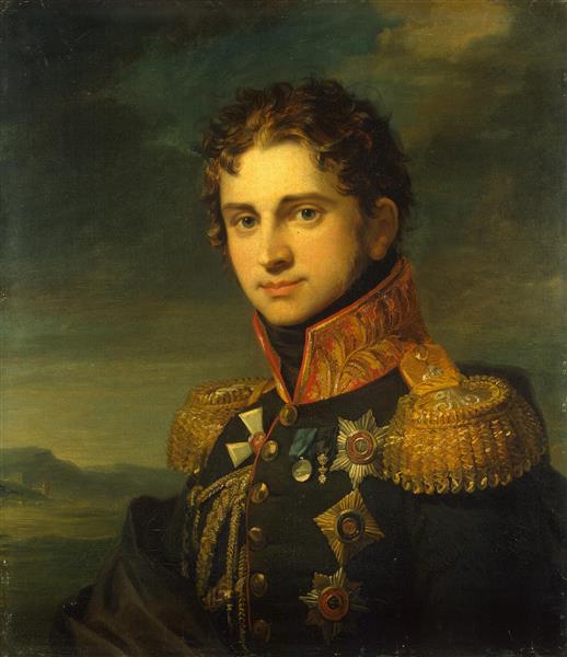 Portrait of Pavel A. Stroganov, c.1825 - Джордж Доу
