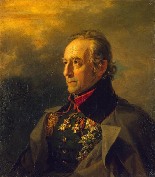 Portrait of Pyotr K. Suchtelen, 1820 - Джордж Доу