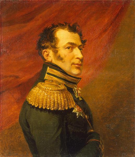 Portrait of Vasily N. Shenshin, c.1825 - Джордж Доу