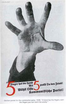 The Hand Has Five Fingers - John Heartfield