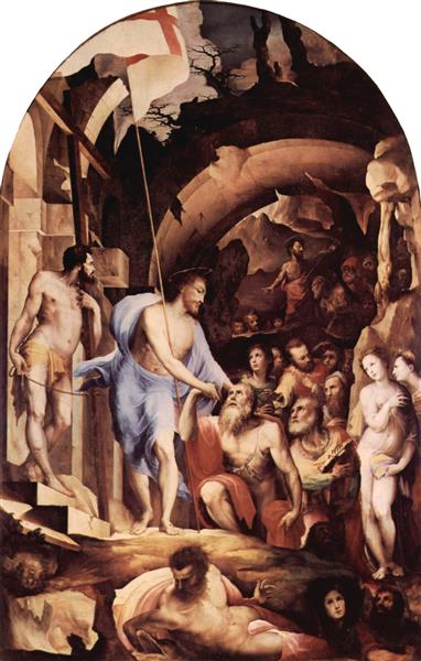 Christ in Limbo, 1535 - Доменико Беккафуми