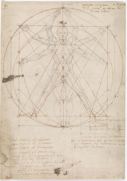 Кодекс Гюйгенса. Лист 7, c.1560 - c.1570 - Carlo Urbino