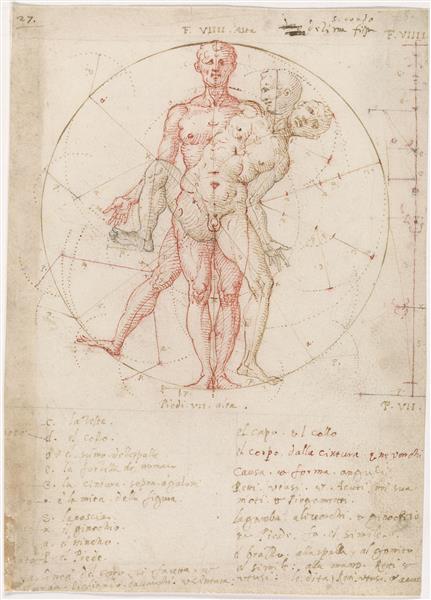 Кодекс Гюйгенса. Лист 27, c.1560 - c.1570 - Carlo Urbino