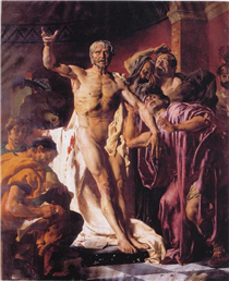 The Death of Seneca - Joseph-Noël Sylvestre