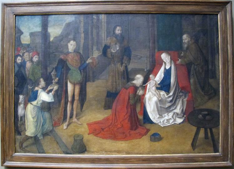 Adoration of the Magi, c.1465 - Justo de Gante