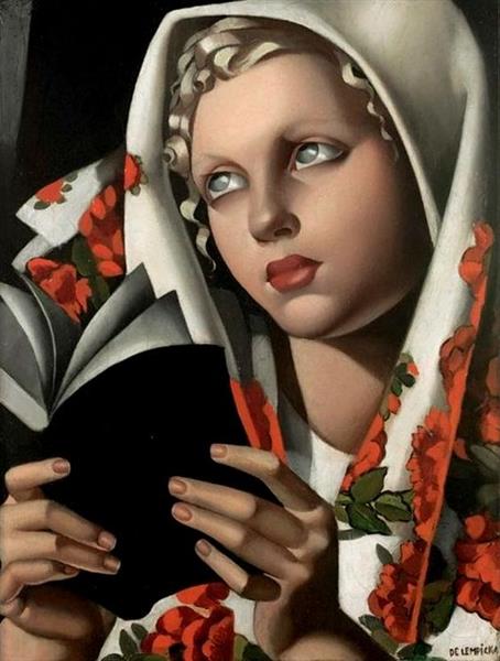 Kizette Au Châle Polonais (Polish Girl), 1929 - Tamara de Lempicka
