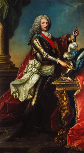 Philippe II, Duke of Orléans - Charles-Andre van Loo (Carle van Loo)