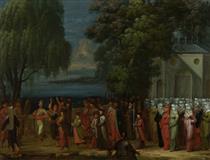 Armenian wedding - Jean-Baptiste van Mour