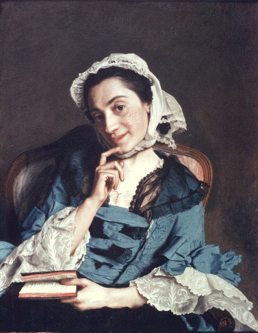 Portrait of Louise D'épinay, c.1759 - Жан Етьєн Ліотар
