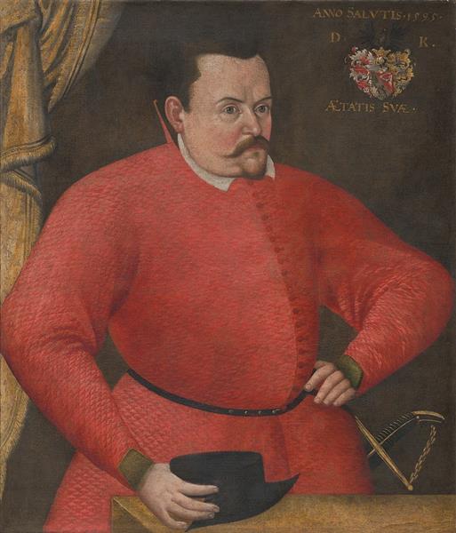 Portrait of Daniel Kubínyi, 1595 - Мартин Кобер