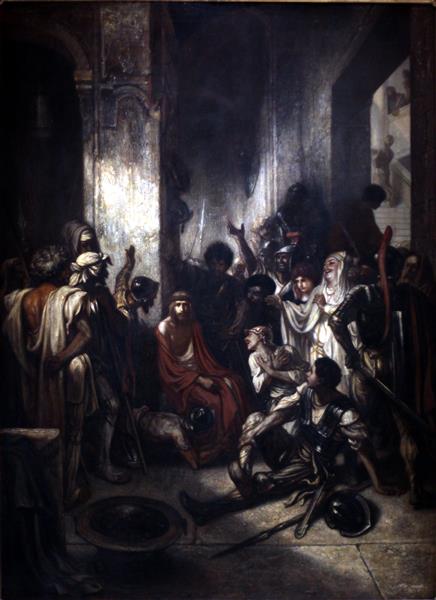 Christ in the Praetorium, 1847 - Александр-Габриэль Декан