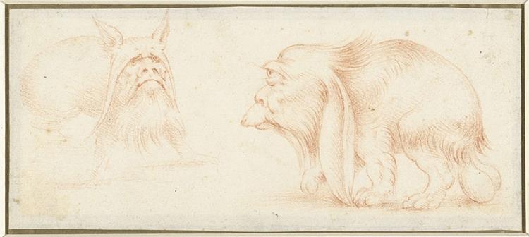 Two monsters, 1503 - Francesco Melzi
