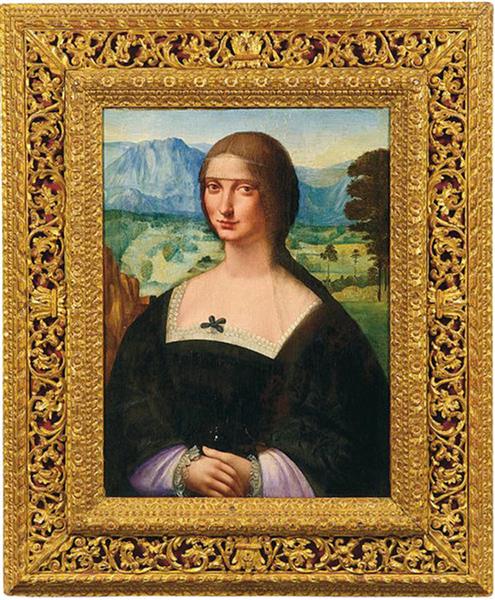 Portrait of unknown lady - Франческо Мельці