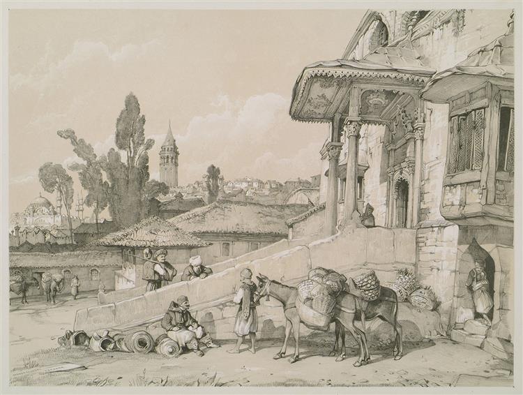 Cannon Foundry, Tophana, 1838 - John Frederick Lewis