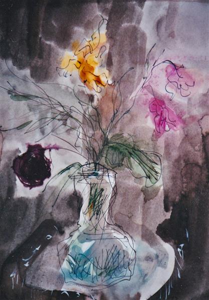 Autumn Flowers - Maria Bozoky