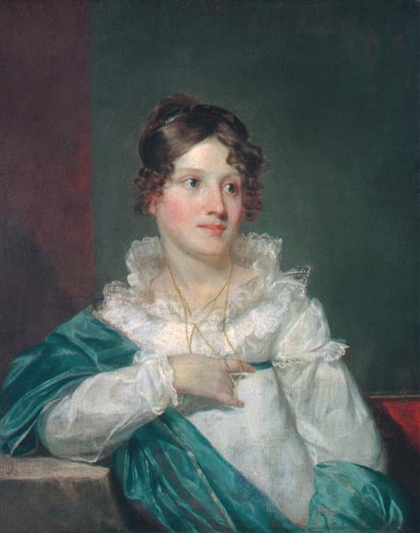 Mrs. Daniel DeSaussure Bacot, c.1820 - 萨缪尔·摩尔斯