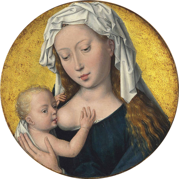The Virgin Mary Nursing the Christ Child, c.1485 - c.1494 - Ганс Мемлінг