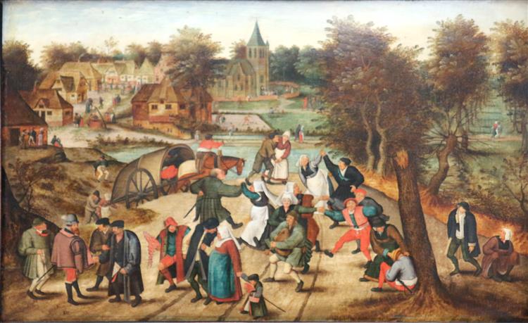 Le Retour De Pélerinage - Pieter Brueghel le Jeune