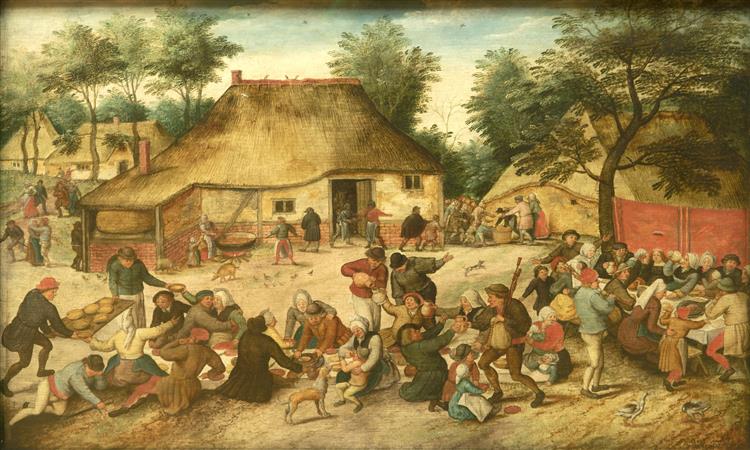 The Peasant Wedding - Pieter Bruegel, o Jovem