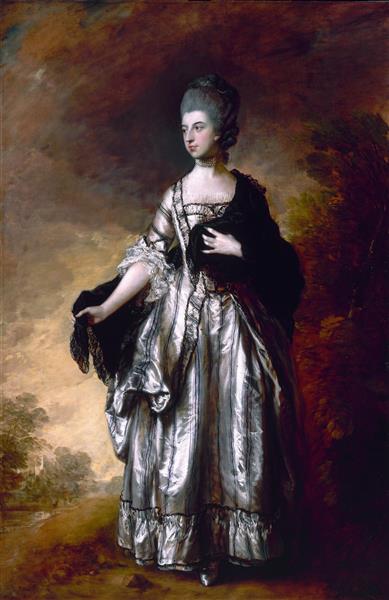 Isabella,Viscountess Molyneux, Later Countess of Sefton, 1769 - Томас Гейнсборо