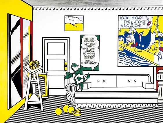 Artist's Studio—Look Mickey, 1973 - Roy Lichtenstein