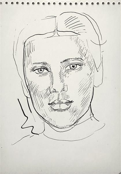 Female image, c.1965 - c.1975 - Григорий Иванович Гавриленко
