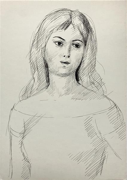 Female image, c.1965 - c.1975 - Hryhorii Havrylenko