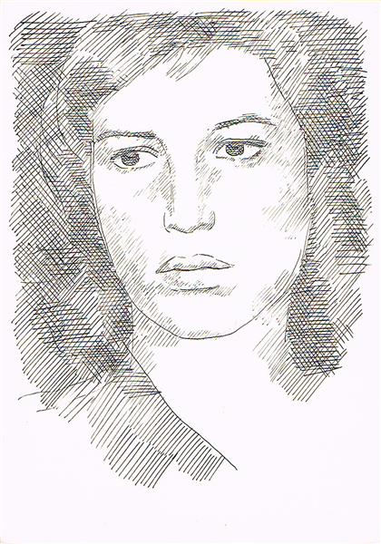 Female Portrait, 1960 - Hryhorii Havrylenko