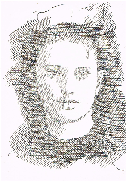 Girl, 1960 - Hryhorii Havrylenko
