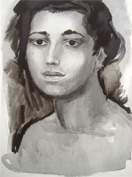 Portrait, 1962 - Hryhorii Havrylenko
