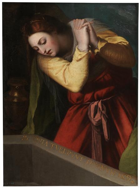 Magdalena Ante El Sepulcro De Cristo, c.1612 - Франсиско Рибальта