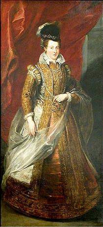 24. Joanna of Austria, Grand Duchess of Tuscany, Mother of Marie De' Medici - Peter Paul Rubens