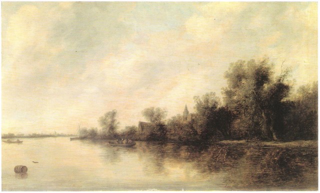 River View - Salomon van Ruysdael