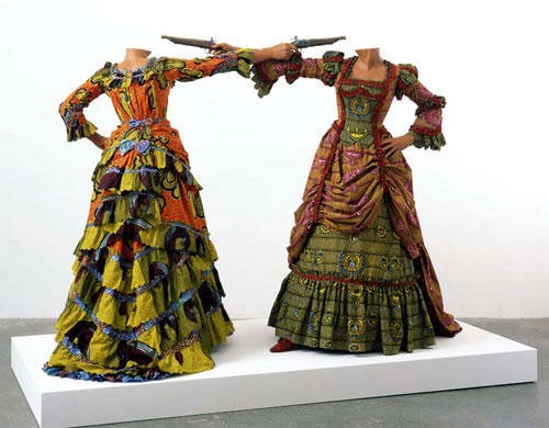 HOW TO BLOW UP TWO HEADS AT ONCE, 2006 - Yinka Shonibare