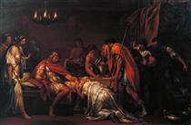 Priam Pleading with Achilles for the Body of Hector - Gavin Hamilton