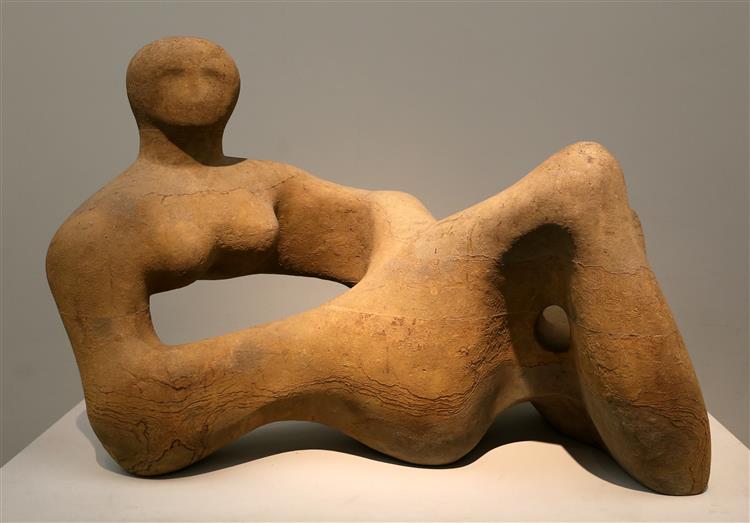 Figura Recumbente, 1938 - 亨利·摩爾