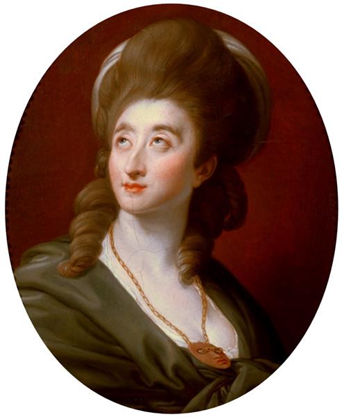 Portrait of Aleksandra Potocka Née Lubomirska as Melpomene, 1779 - Помпео Батони