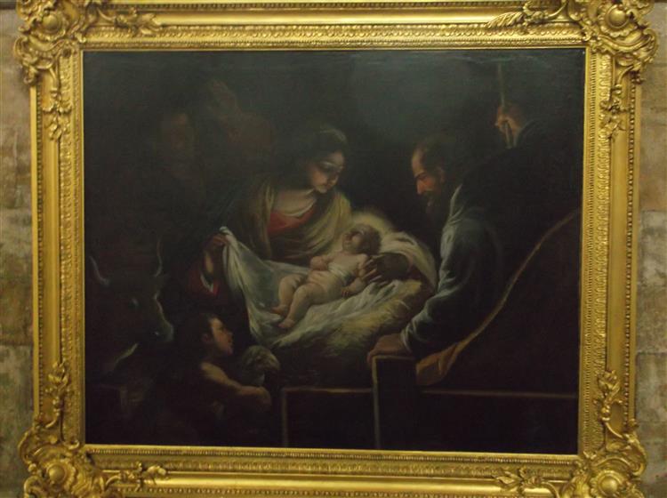 The Nativity - Gerard van Honthorst