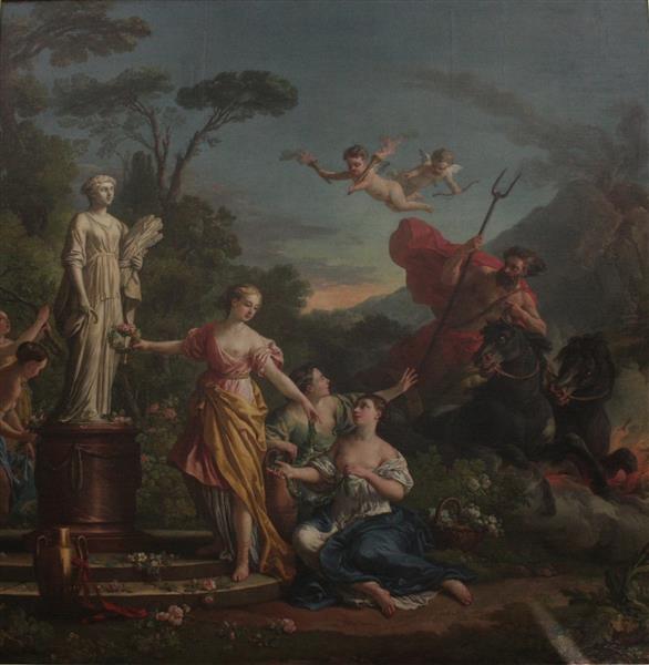 L'enlèvement De Proserpine, 1767 - Жозеф-Мари Вьен