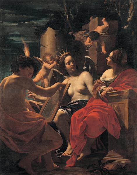 Allegory, c.1640 - c.1645 - Simon Vouet