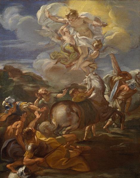 La Conversion De Saint Paul - Giovanni Battista Gaulli