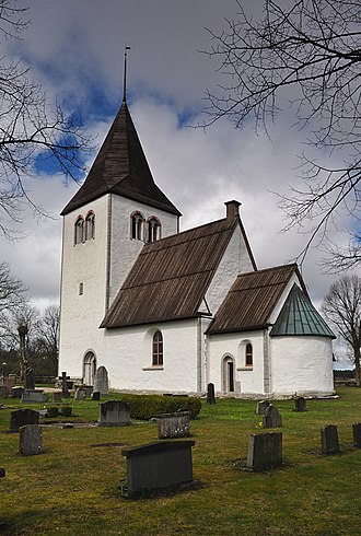 Akebäck Church, Sweden, c.1200 - Романская архитектура
